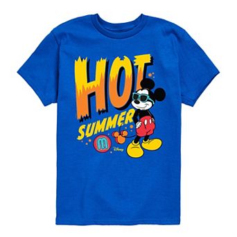 Disney's Mickey Mouse Boys 8-20 Hot Summer Graphic Tee