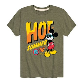 Disney's Mickey Mouse Boys 8-20 Hot Summer Graphic Tee