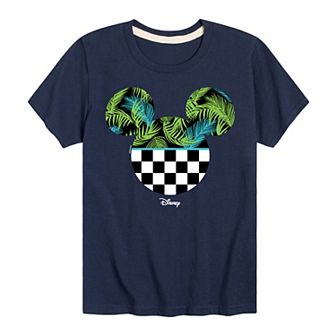 Disney's Mickey Mouse Boys 8-20 Tropical Vibe Graphic Tee