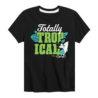 Disney's Mickey Mouse Boys 8-20 Totally Tropical Graphic Tee