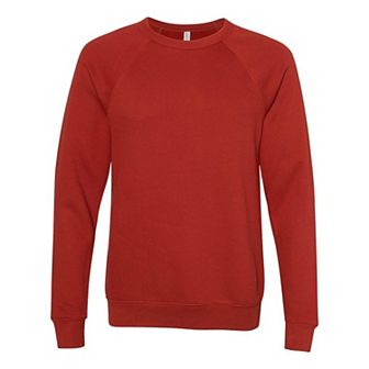 BELLA + CANVAS Sponge Fleece Raglan Crewneck Sweatshirt