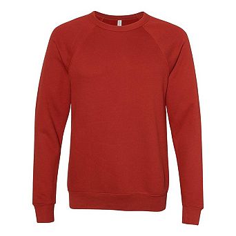 BELLA + CANVAS Sponge Fleece Raglan Crewneck Sweatshirt