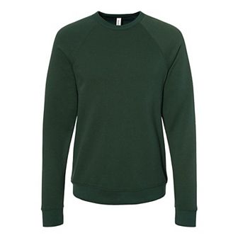 BELLA + CANVAS Sponge Fleece Raglan Crewneck Sweatshirt