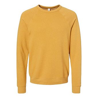 BELLA + CANVAS Sponge Fleece Raglan Crewneck Sweatshirt