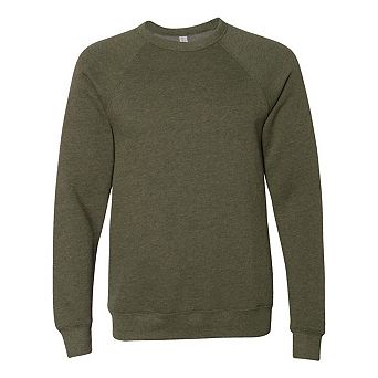 BELLA + CANVAS Sponge Fleece Raglan Crewneck Sweatshirt