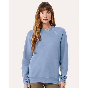 BELLA + CANVAS Sponge Fleece Raglan Crewneck Sweatshirt