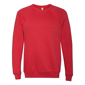 BELLA + CANVAS Sponge Fleece Raglan Crewneck Sweatshirt