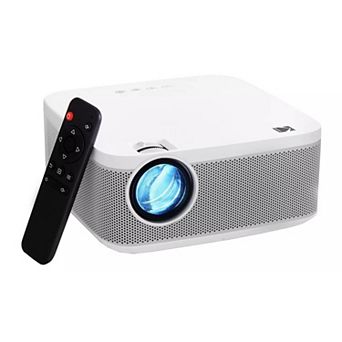 FLIK X10 Home Projector, 1080p Portable Home Theater Projector with Remote