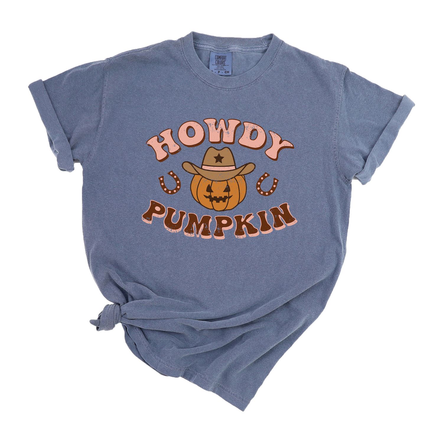 Distressed Howdy Comfort Colors Shirt