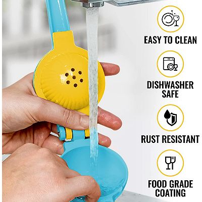 Zulay Kitchen 2-in-1 Lemon Lime Squeezer