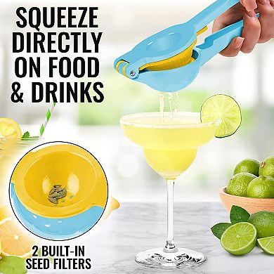 Zulay Kitchen 2-in-1 Lemon Lime Squeezer