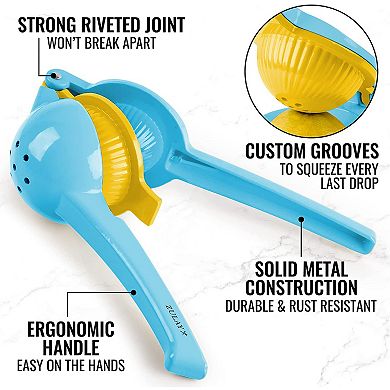 Zulay Kitchen 2-in-1 Lemon Lime Squeezer