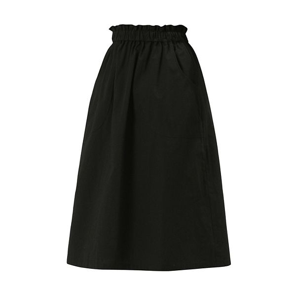 ROLAROLA★大人気★PEASANT MIDI SKIRT MUSINSA公式 | ROLAROLA PEASANT MIDI SKIRT WHITE