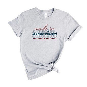 America Stacked Short Sleeve Graphic Tee