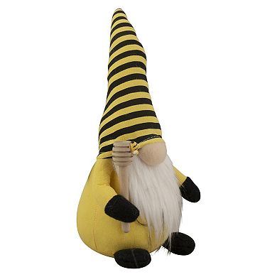 10 in Yellow and Black Bumblebee Springtime Gnome
