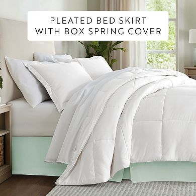 Urban Loft's Full Size Pleated Bed Skirt Box Spring Cover Essential Home Bedding