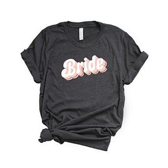 Pink Bride Short Sleeve Graphic Tee