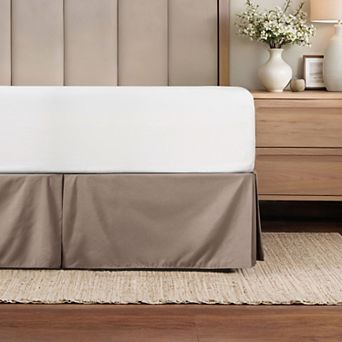 Urban Loft's Twin XL Size Pleated Bed Skirt Box Spring Cover Essential Home Bedding
