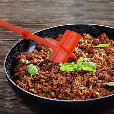 Zulay Kitchen Meat Chopper for Ground Beef and Ground Beef Smasher