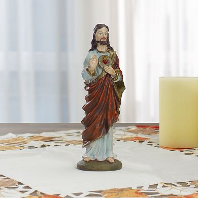 11" Sacred Heart of Jesus Religious Polyresin Tabletop Figurine