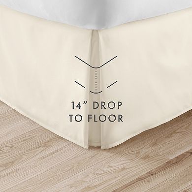 Urban Loft's CalKing Size Pleated Bed Skirt Box Spring Cover Essential Home Bedding