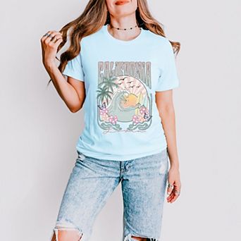 California Grunge - Women's Short Sleeve Graphic T-Shirt