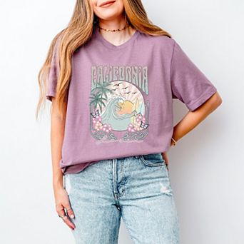 California Grunge - Women's Short Sleeve Graphic T-Shirt