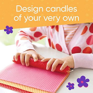 Magic Cabin DIY Natural Beeswax Candle Making Kit for Kids and Adults With 12 Sheets of Beeswax, Makes up to 24 Candles