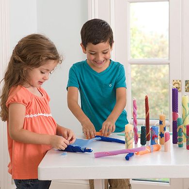Magic Cabin DIY Natural Beeswax Candle Making Kit for Kids and Adults With 12 Sheets of Beeswax, Makes up to 24 Candles