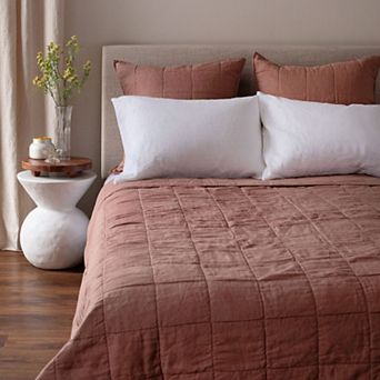 French Linen Box Stitch Quilt