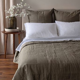 French Linen Box Stitch Quilt