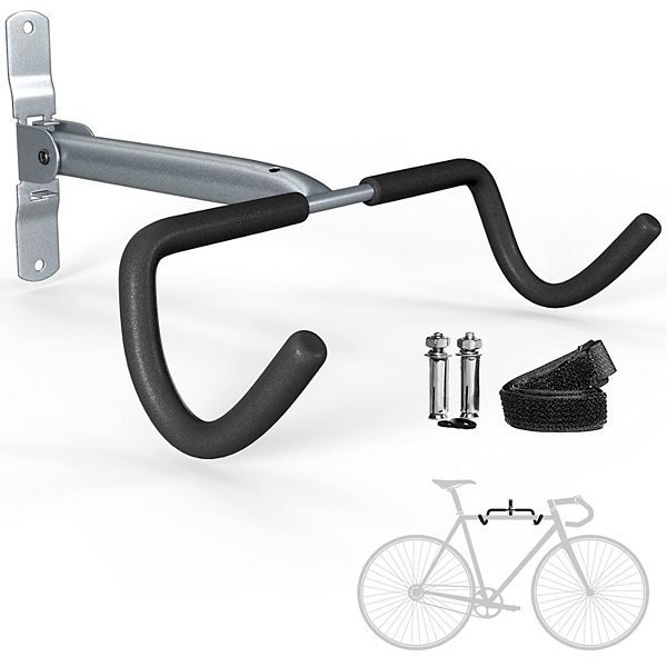 Foldable bike wall deals mount