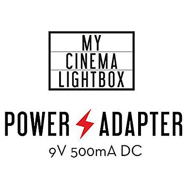 9v 500ma Dc Adaptor With 21mm Tip (Center +), Ul Certified, Made