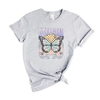 Mama Butterfly Short Sleeve Graphic Tee