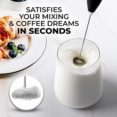 Zulay Kitchen Milk Frother Set