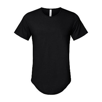 Bella + Canvas Jersey Curved Hem Tee