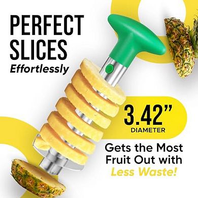 Zulay Kitchen Pineapple Corer and Slicer Tool