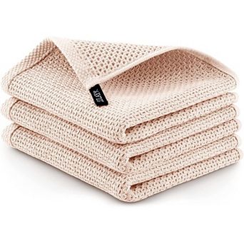 Zulay Kitchen Waffle Weave Kitchen Towels
