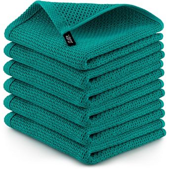Zulay Kitchen Waffle Weave Kitchen Towels