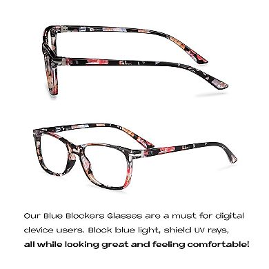 Blue Light Blocking Reading Glasses  Computer Glasses