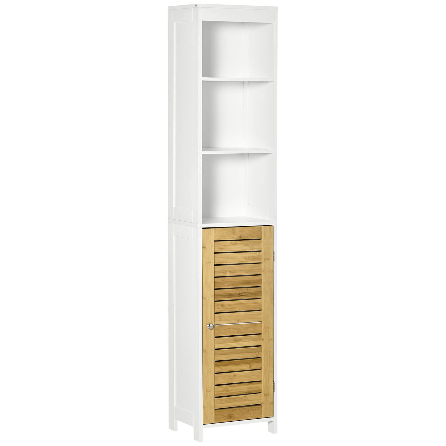 RiverRidge Home Prescott Slim Tall Cabinet - White