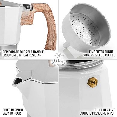 Zulay Kitchen Italian Style Espresso Maker