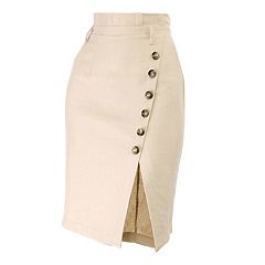 Khaki skirt clearance kohls