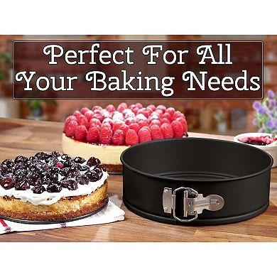 Zulay Kitchen Cheesecake Pan - Springform Pan with Safe Non-Stick Coating