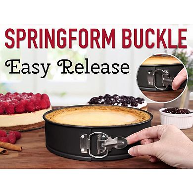 Zulay Kitchen Cheesecake Pan - Springform Pan with Safe Non-Stick Coating