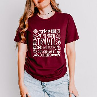 Simply Sage Market Travel Subway Short Sleeve Tee