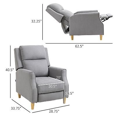 Recliner footrest difficult to close hotsell