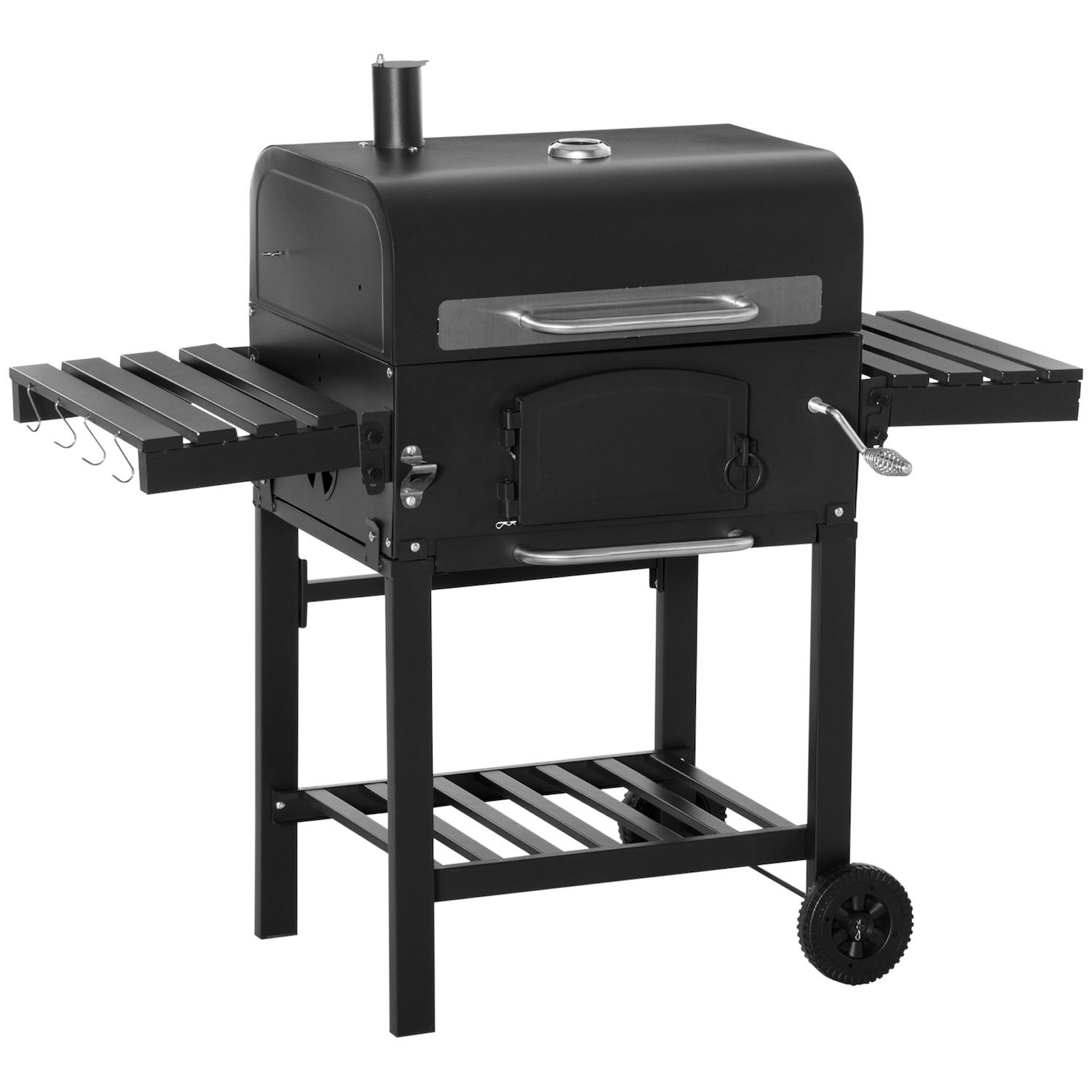 Costway 1600w Electric Bbq Grill With Warming Rack, Temperature