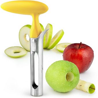 Zulay Premium Apple Corer Tool - Ultra Sharp, Stainless Steel, Serrated Blades for Easy Coring