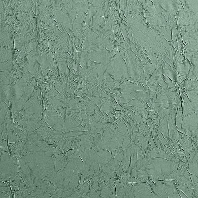 Portland Crushed Design All Season Taffeta Design Premium Quality Rod Pocket Valance